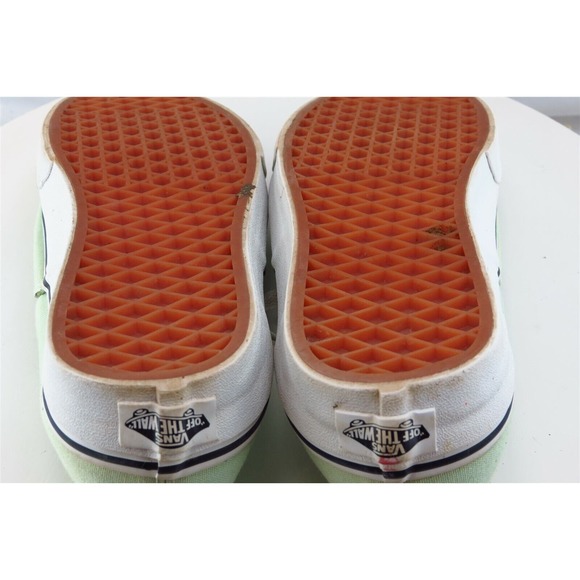 VANS Women Size 8.5 M Blue Skateboarding Fabric Tc9r - Picture 8 of 9